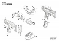 Bosch 3 603 CB4 000 Pst 10,8 Li Cordless Jigsaw 10.8 V / Eu Spare Parts